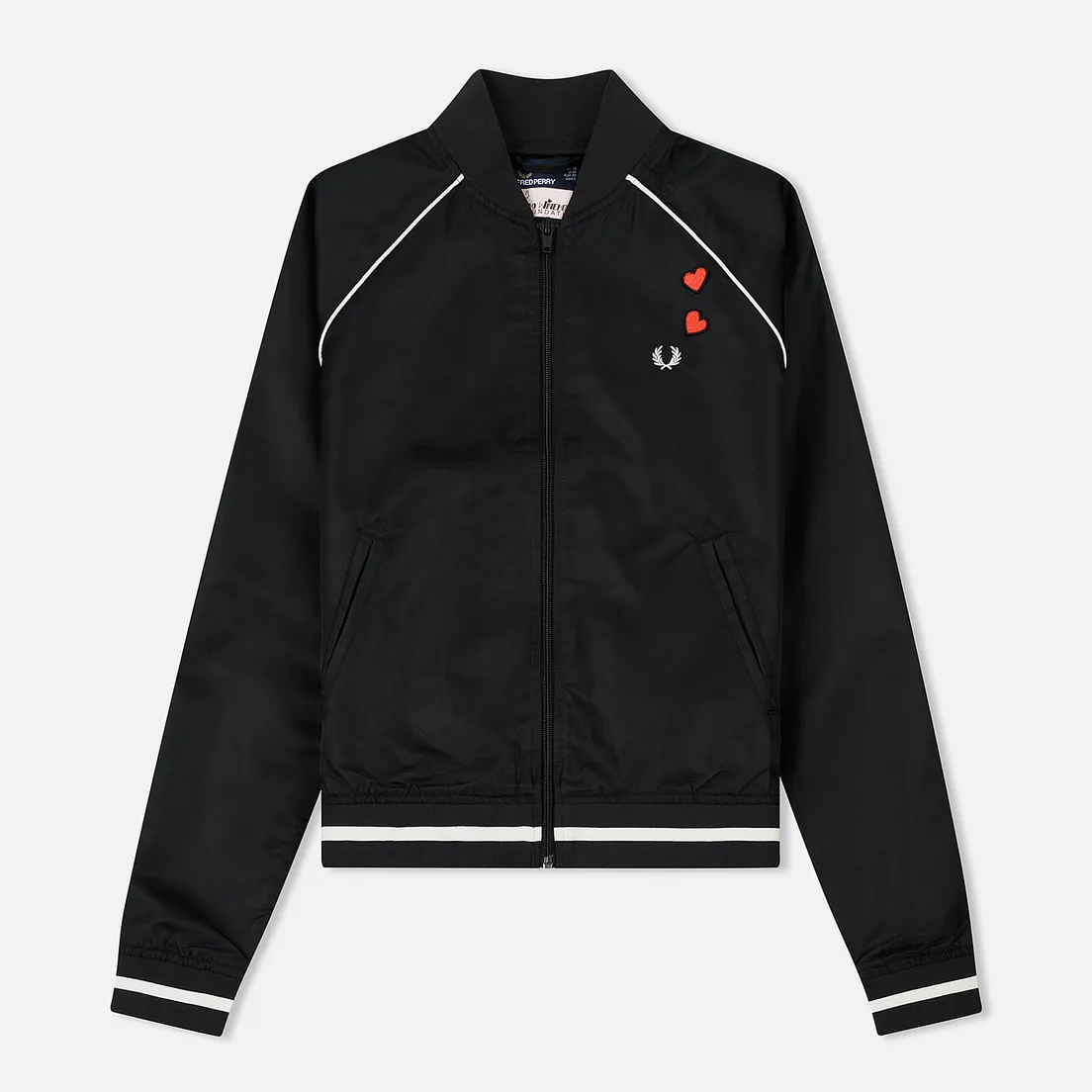 Fred Perry Женская куртка бомбер x Amy Winehouse Embroidered 50's