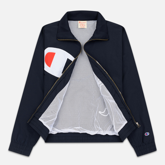Женская куртка Champion Reverse Weave Vintage Inspired Zip Through Track Navy