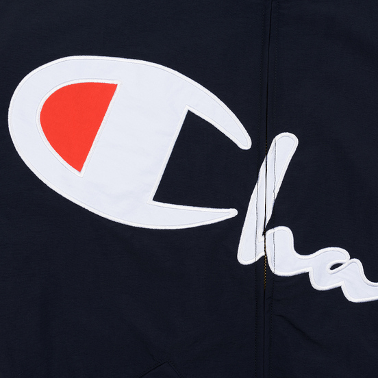 Женская куртка Champion Reverse Weave Vintage Inspired Zip Through Track Navy