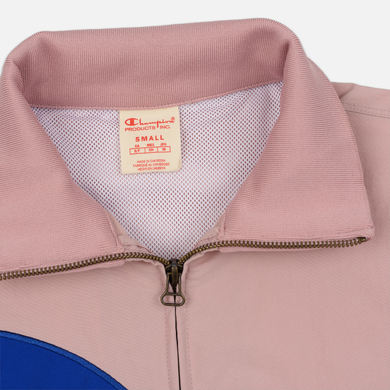 Женская куртка Champion Reverse Weave Vintage Inspired Zip Through Track Pale Mauve