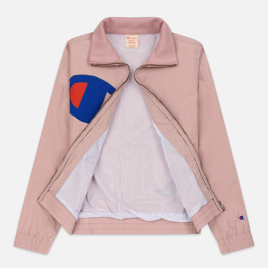 Женская куртка Champion Reverse Weave Vintage Inspired Zip Through Track Pale Mauve