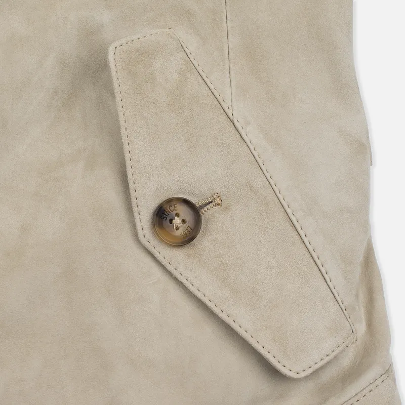 Baracuta Женская куртка харрингтон G4 Modern Classic Suede Leather