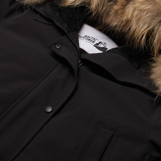 Женская куртка парка Arctic Explorer Chill Black
