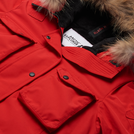 Женская куртка парка Arctic Explorer UMI Red