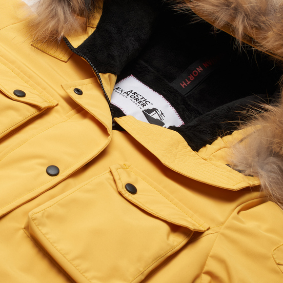 Женская куртка парка Arctic Explorer UMI Yellow