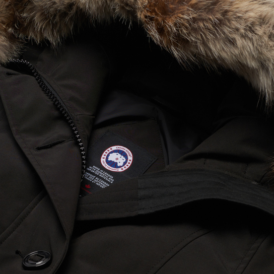 Женская куртка парка Canada Goose Rossclair Black