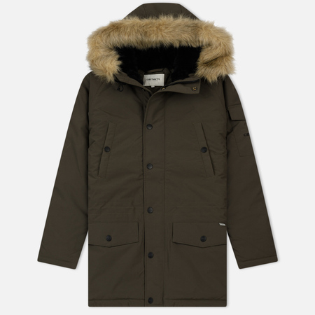 Женская куртка парка Carhartt WIP W' Anchorage 4.7 Oz Cypress/Black