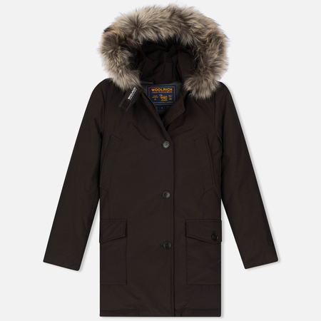Женская куртка парка Woolrich Arctic DF Wood Brown