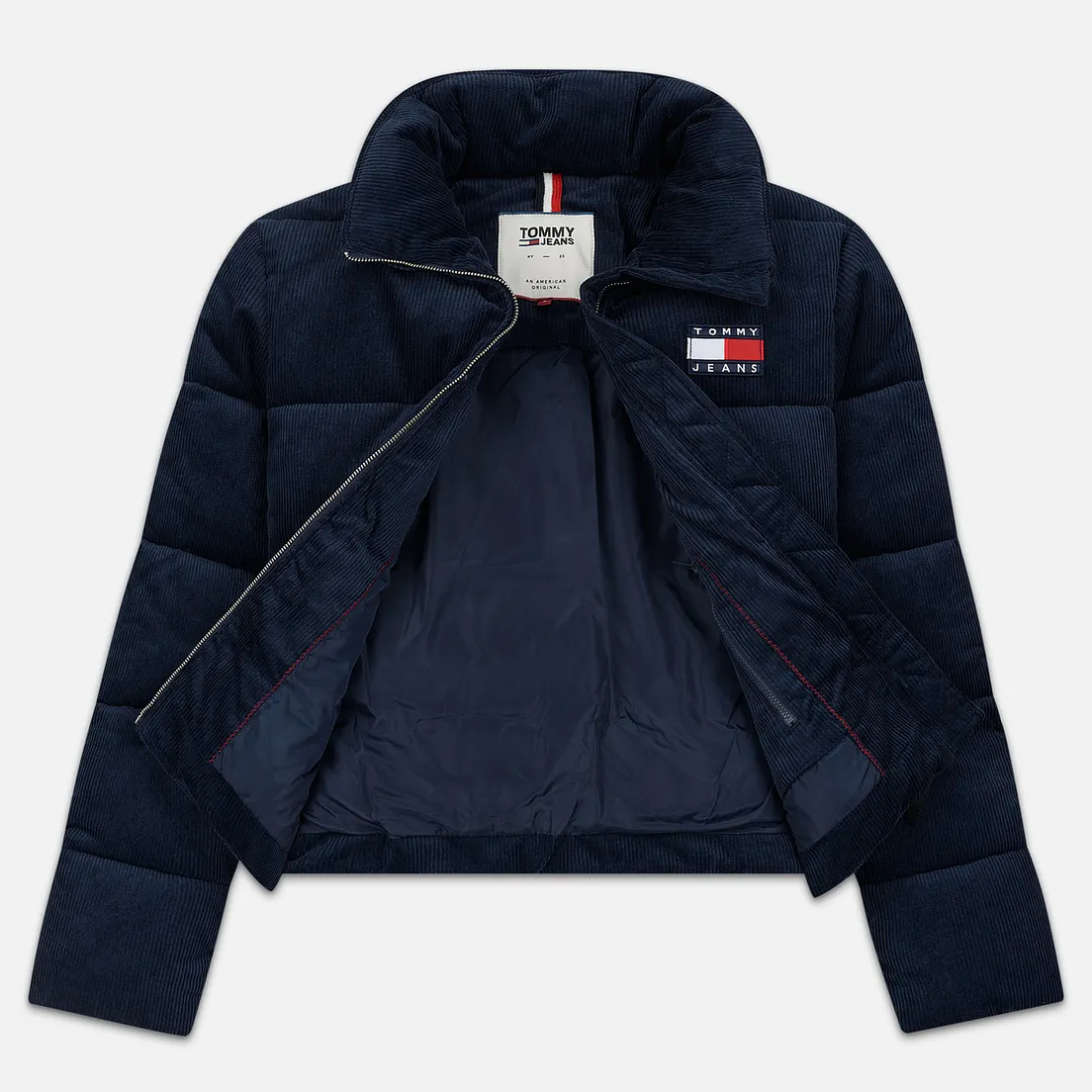 Tommy Jeans Женский пуховик Corduroy Puffer