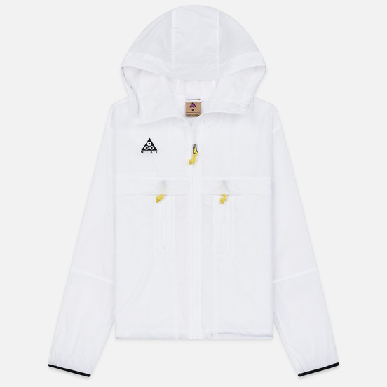 Женская куртка ветровка Nike ACG NRG Hoodie White