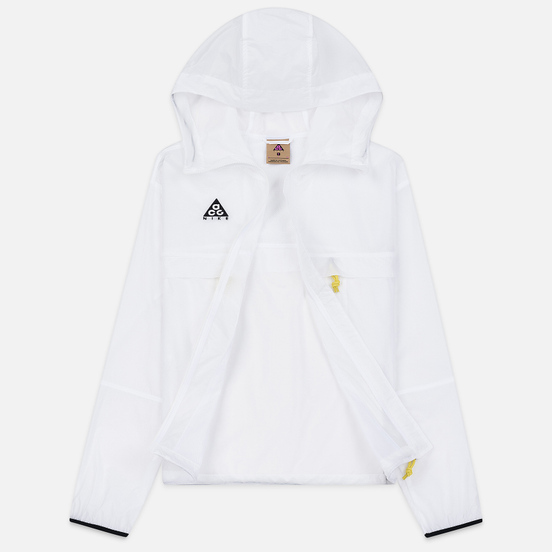 Женская куртка ветровка Nike ACG NRG Hoodie White