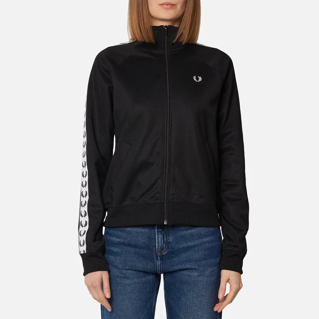 Fred Perry Женская олимпийка Sports Authentic Taped Track