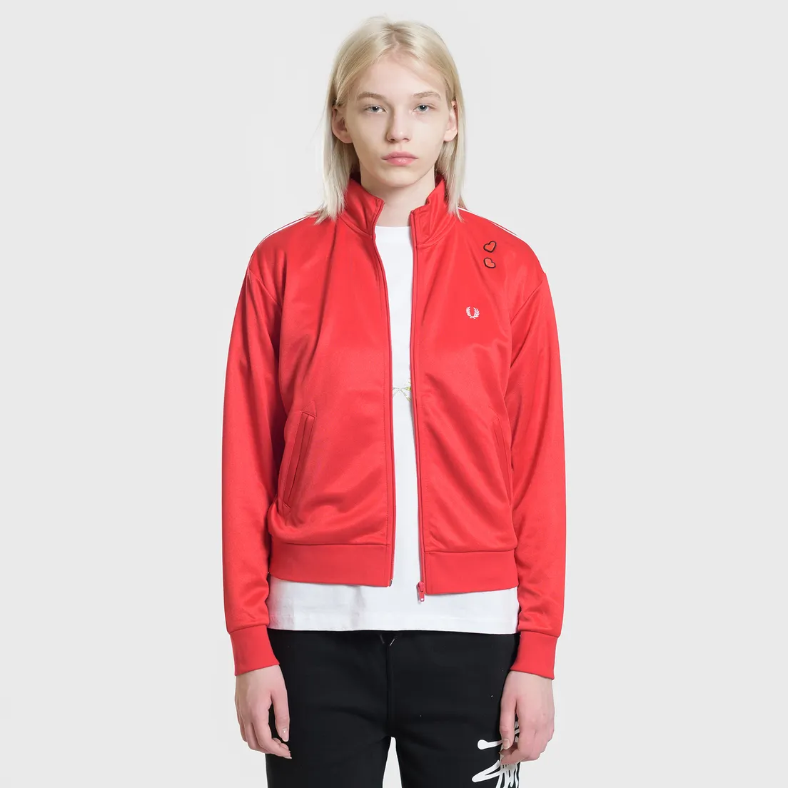 Fred Perry Женская олимпийка x Amy Winehouse Embroidered 50's-style