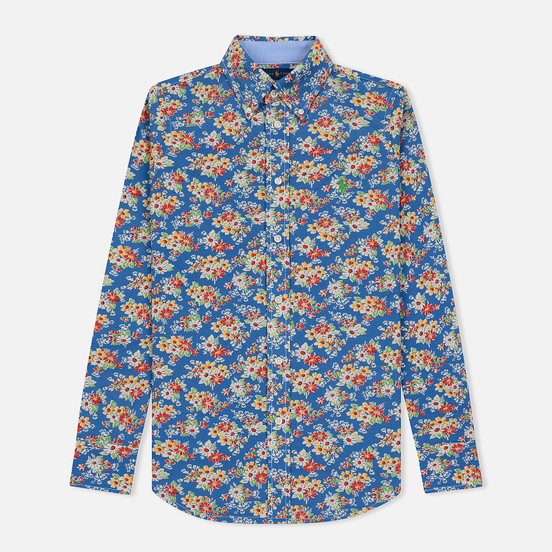 Женская рубашка Polo Ralph Lauren Heidi Printed Oxford Blue Floral