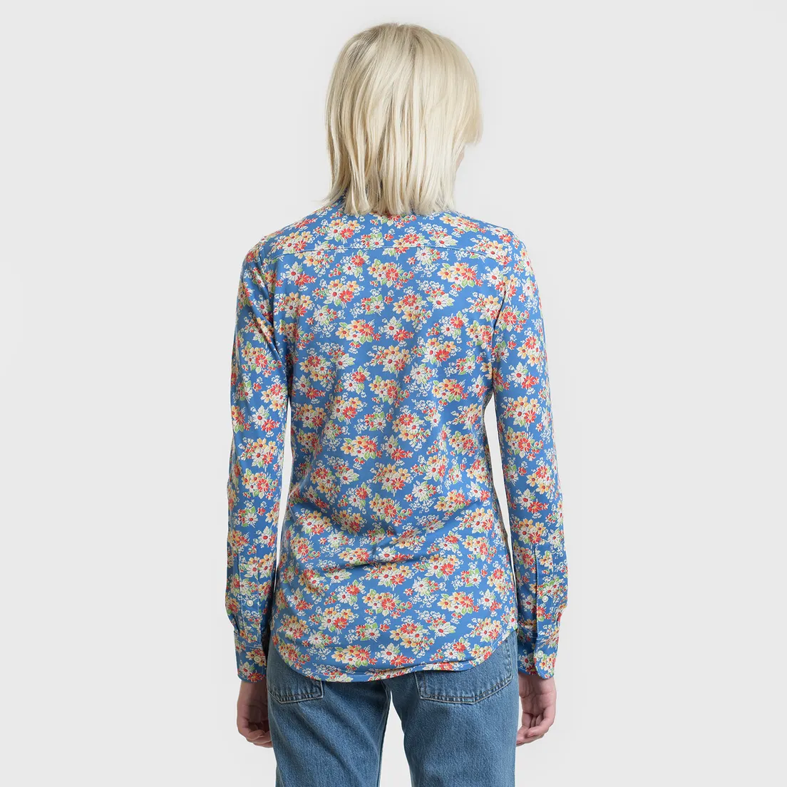 Polo Ralph Lauren Женская рубашка Heidi Printed Oxford