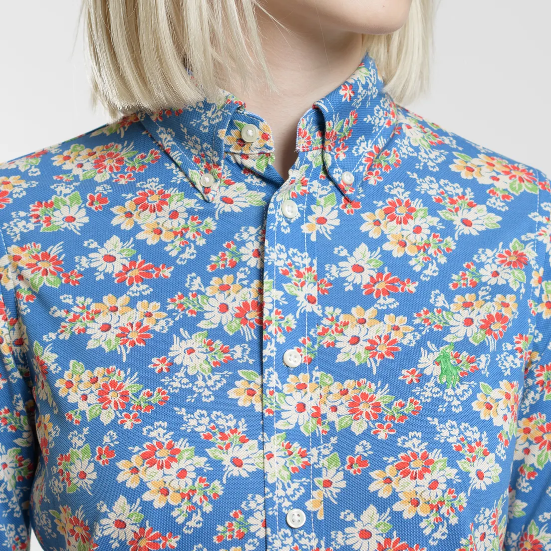 Polo Ralph Lauren Женская рубашка Heidi Printed Oxford
