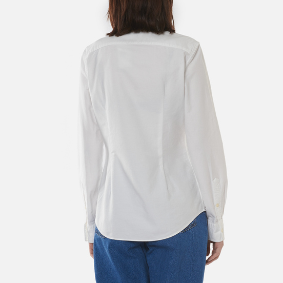 Женская рубашка Polo Ralph Lauren Kendal Washed Oxford Slim Fit White