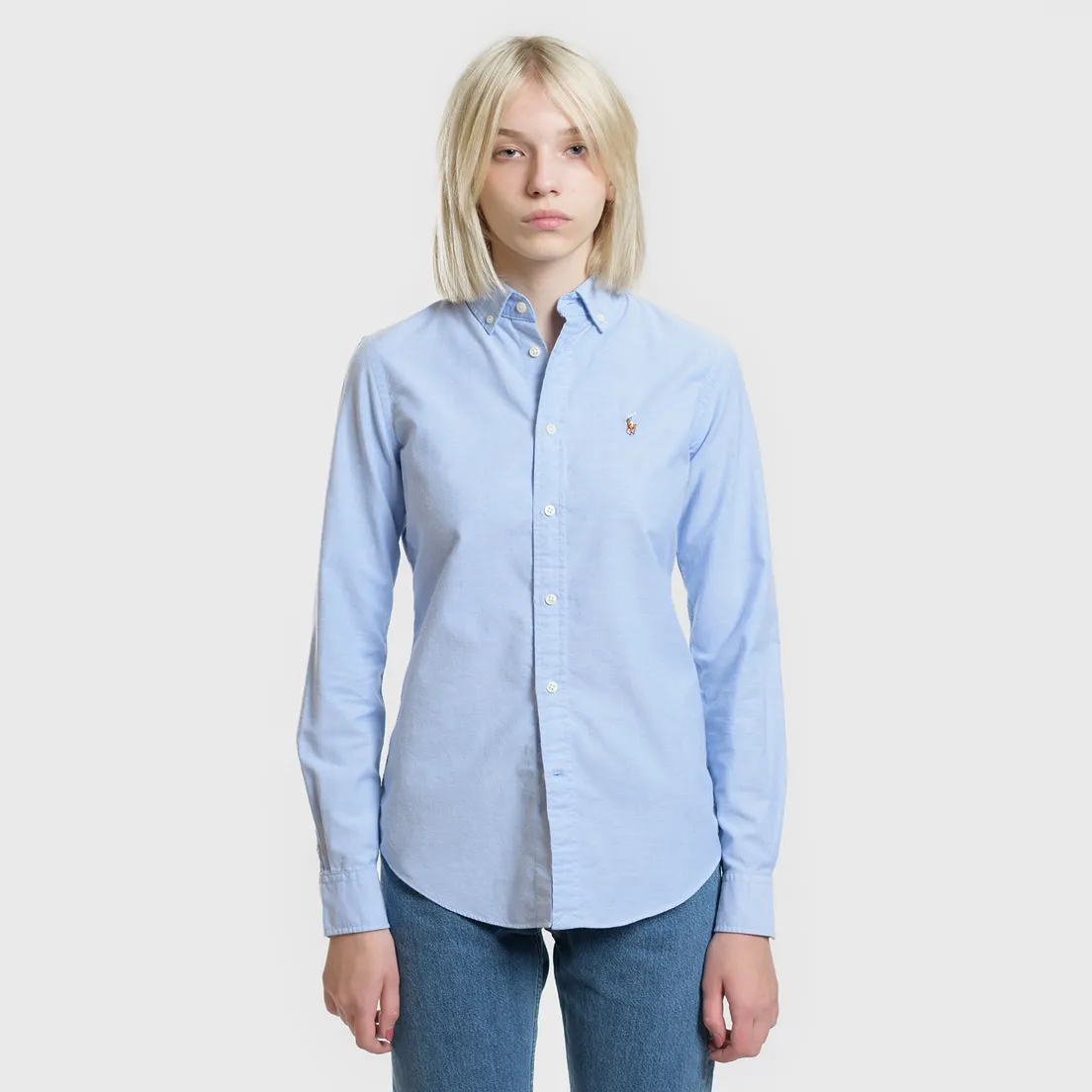 Polo Ralph Lauren Женская рубашка Kendall Oxford Slim Fit