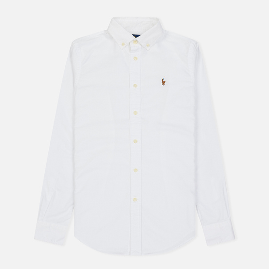 Женская рубашка Polo Ralph Lauren Kendall Oxford Slim Fit White