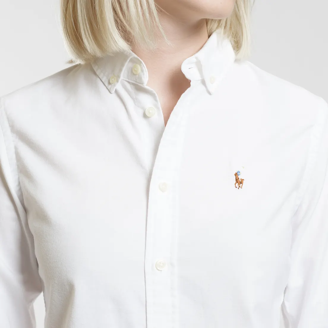 Polo Ralph Lauren Женская рубашка Kendall Oxford Slim Fit