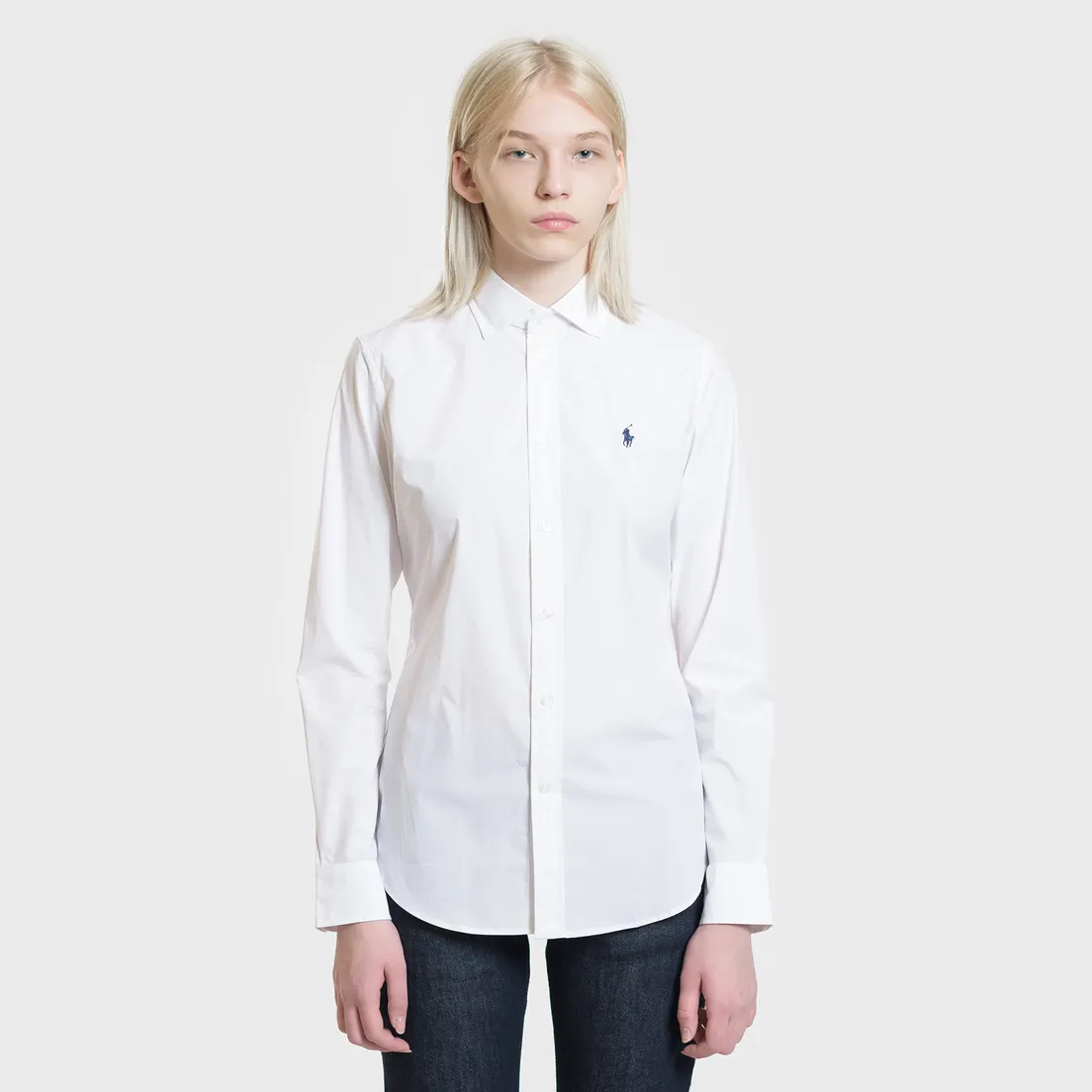 Polo Ralph Lauren Женская рубашка Kendall Stretch Poplin Slim Fit