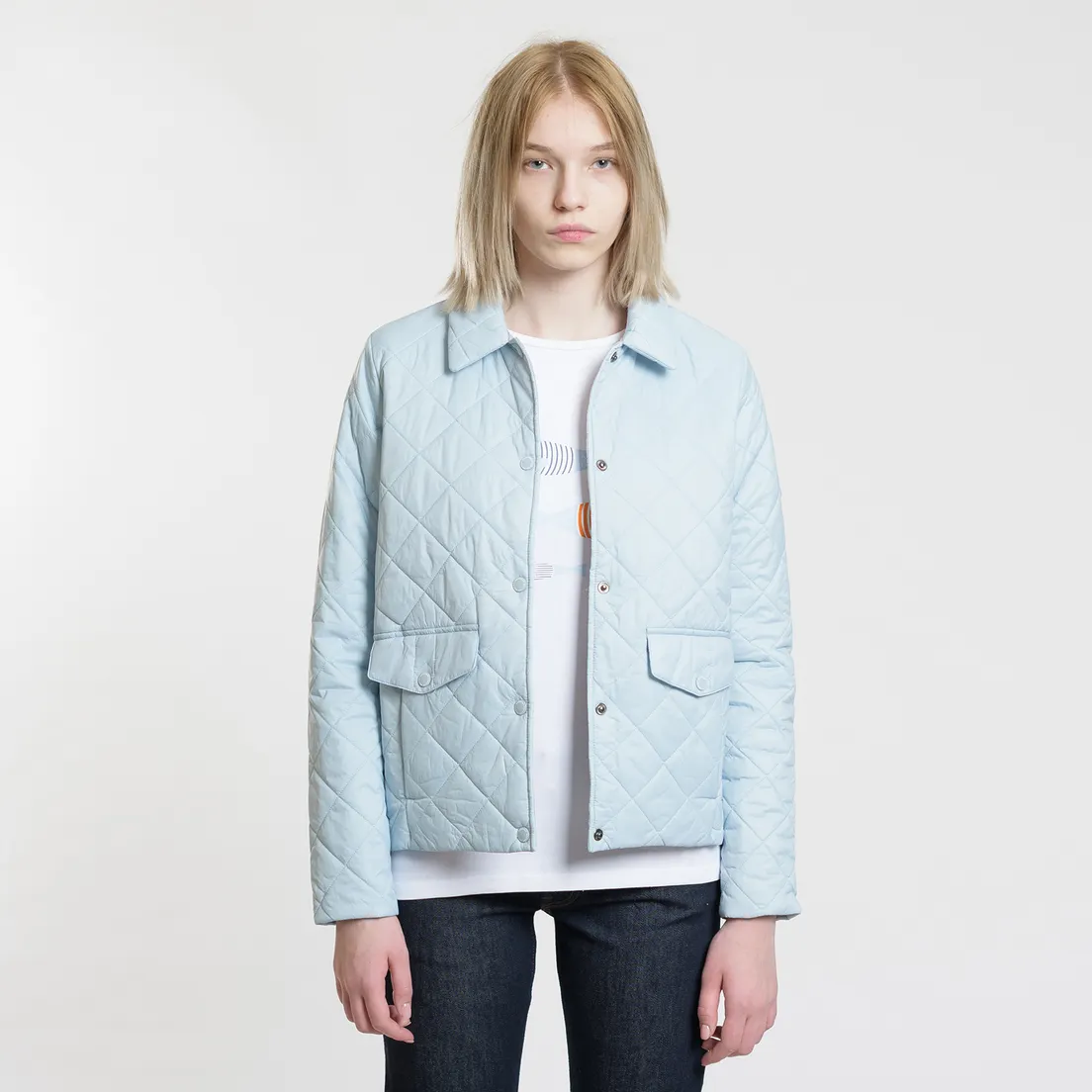 Barbour Женская стеганая куртка Overwash Quilt