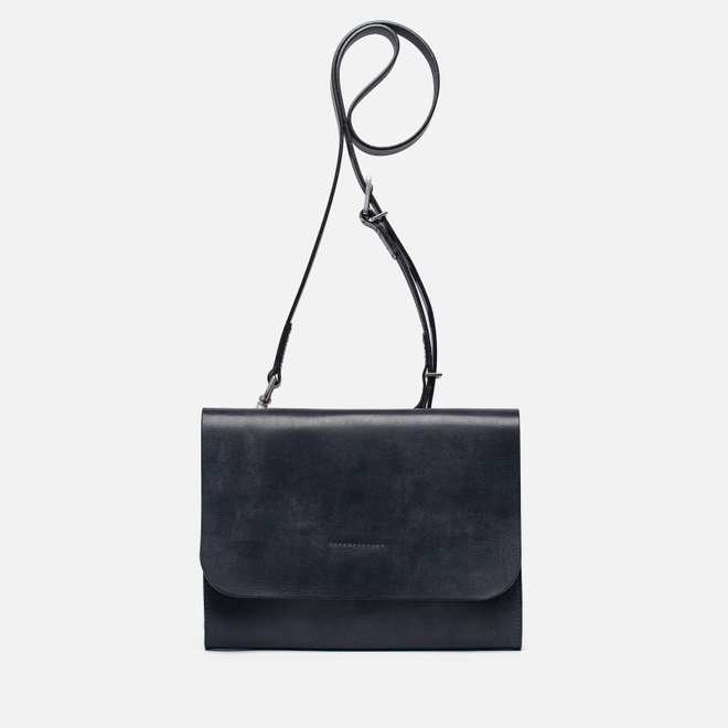 Женская сумка Ally Capellino Elizabeth Small Leather Crossbody Navy
