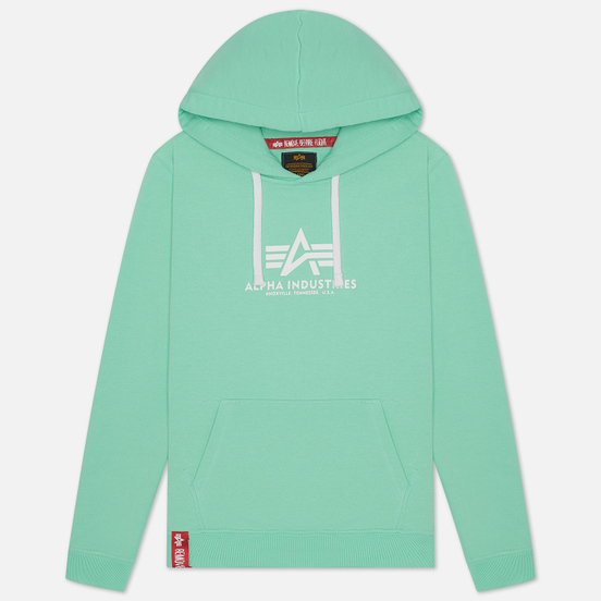 Женская толстовка Alpha Industries New Basic Hoody Pastel Mint