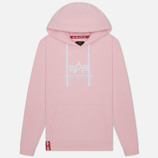 Женская толстовка Alpha Industries New Basic Hoody Pastel Pink
