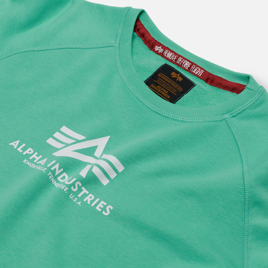 Женская толстовка Alpha Industries New Basic Pastel Mint