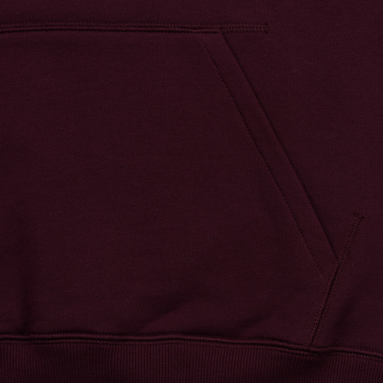 Женская толстовка Carhartt WIP W' Chasy Hooded 9.1 Oz Merlot/Gold