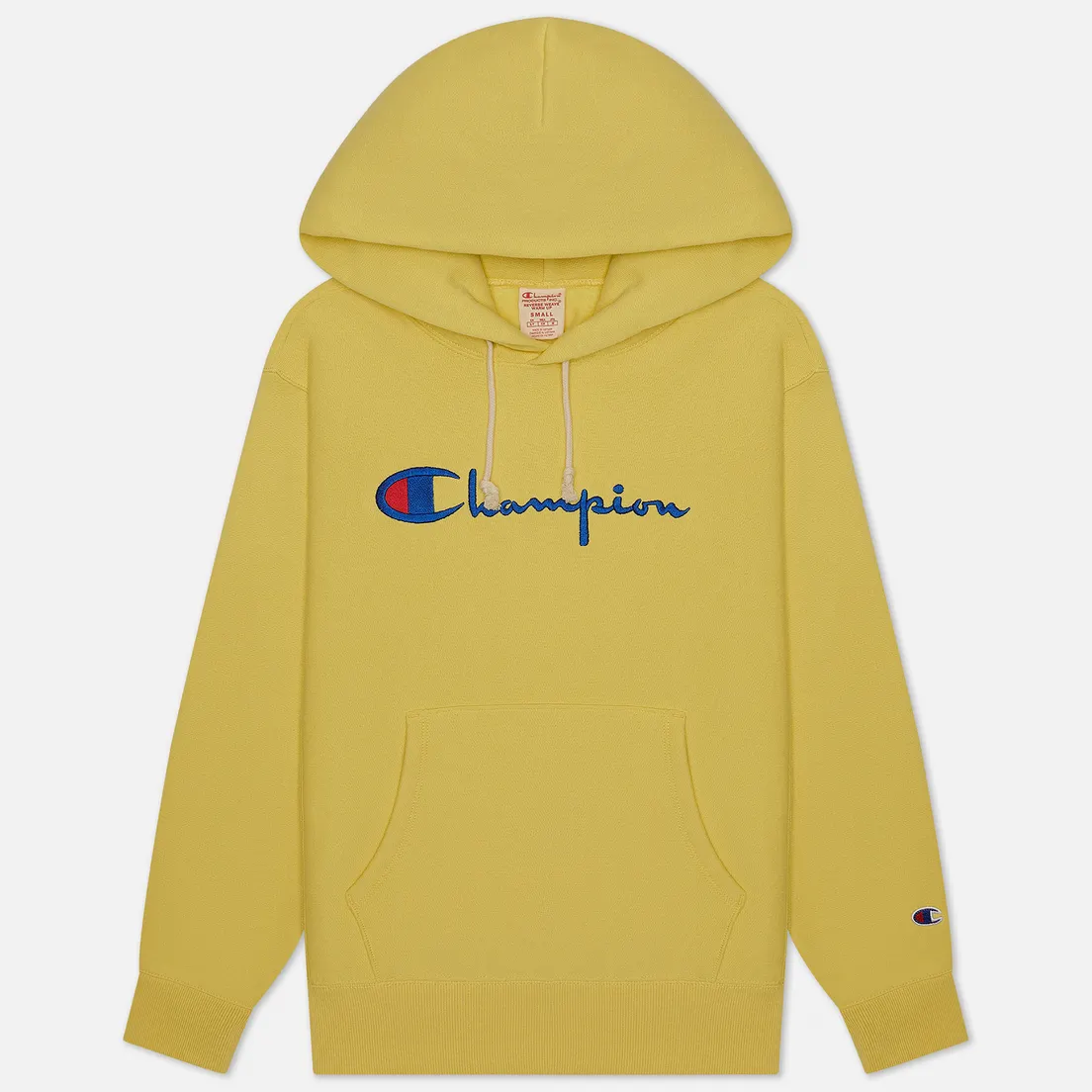 Champion Reverse Weave Женская толстовка Big Script & Logo Sleeve Hoodie