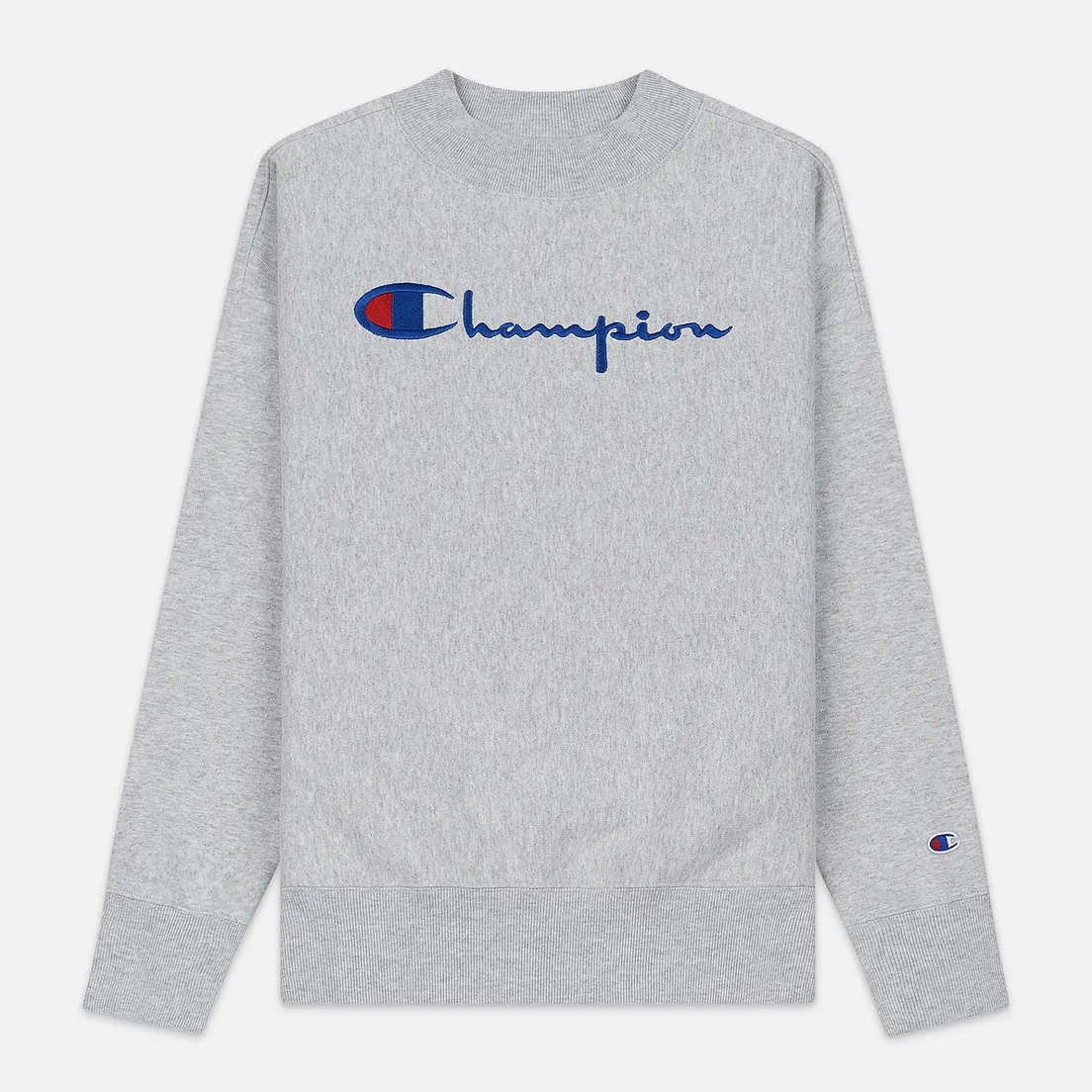 Champion Reverse Weave Женская толстовка Big Script Oversize Crew Neck