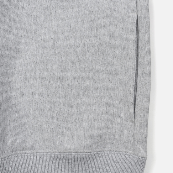 Женская толстовка Champion Reverse Weave Big Script Oversize Crew Neck Light Grey