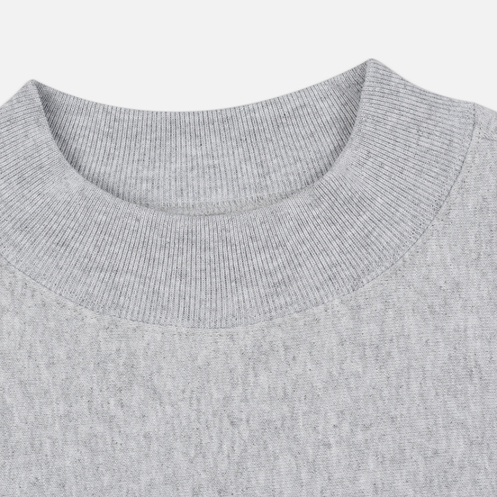 Женская толстовка Champion Reverse Weave Big Script Oversize Crew Neck Light Grey