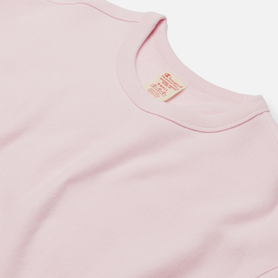 Женская толстовка Champion Reverse Weave Lightweight Reverse Weave Oversized Pink