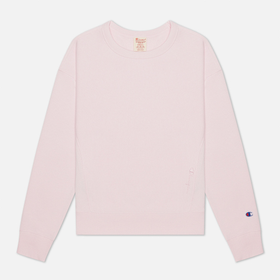 Женская толстовка Champion Reverse Weave Lightweight Reverse Weave Oversized Pink