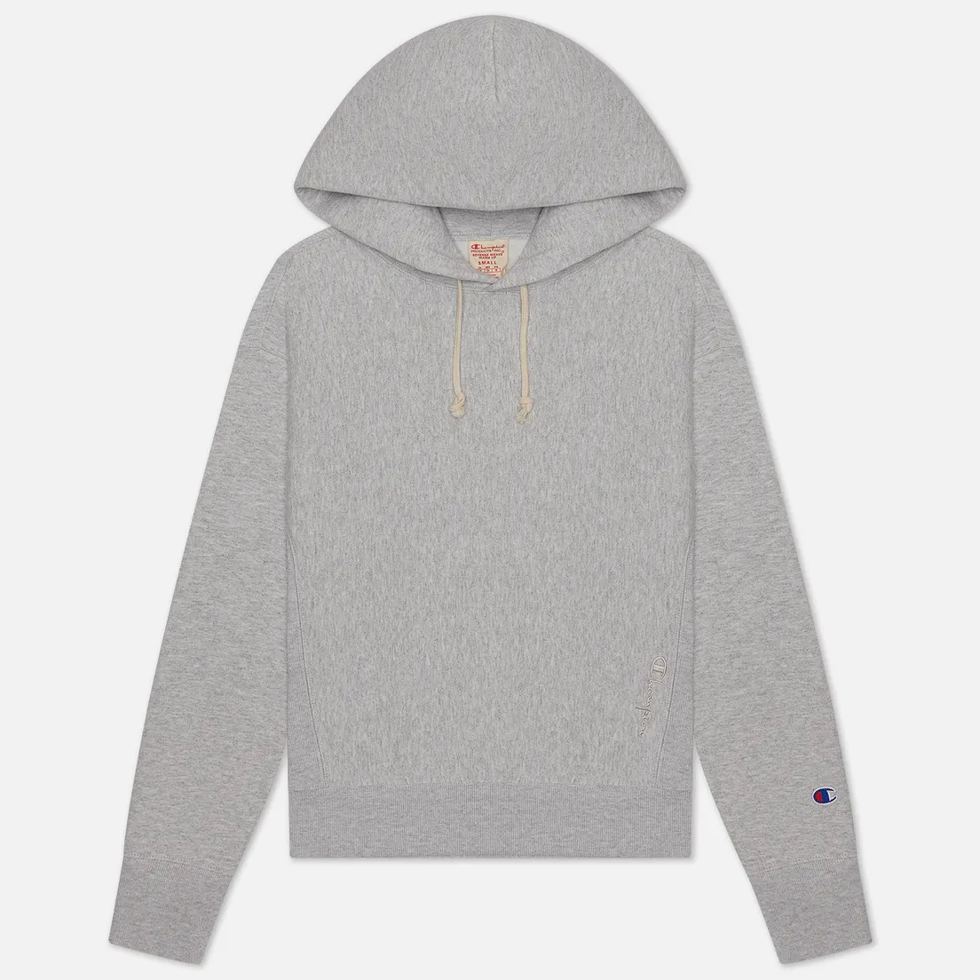 Champion Reverse Weave Женская толстовка Logo Sleeve Hoodie