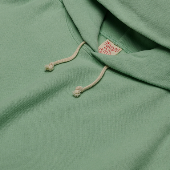 Женская толстовка Champion Reverse Weave Logo Sleeve Hoodie Lime Green
