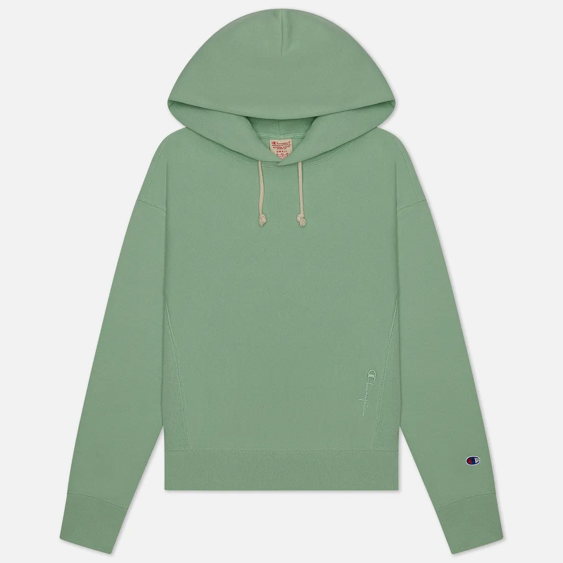 Champion Reverse Weave Женская толстовка Logo Sleeve Hoodie