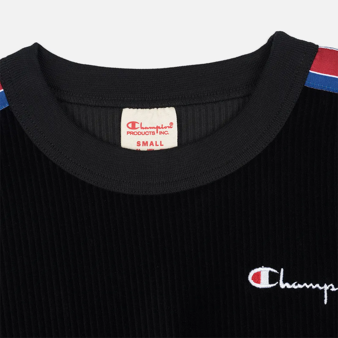 Champion Reverse Weave Женская толстовка Logo Tape Crew Neck