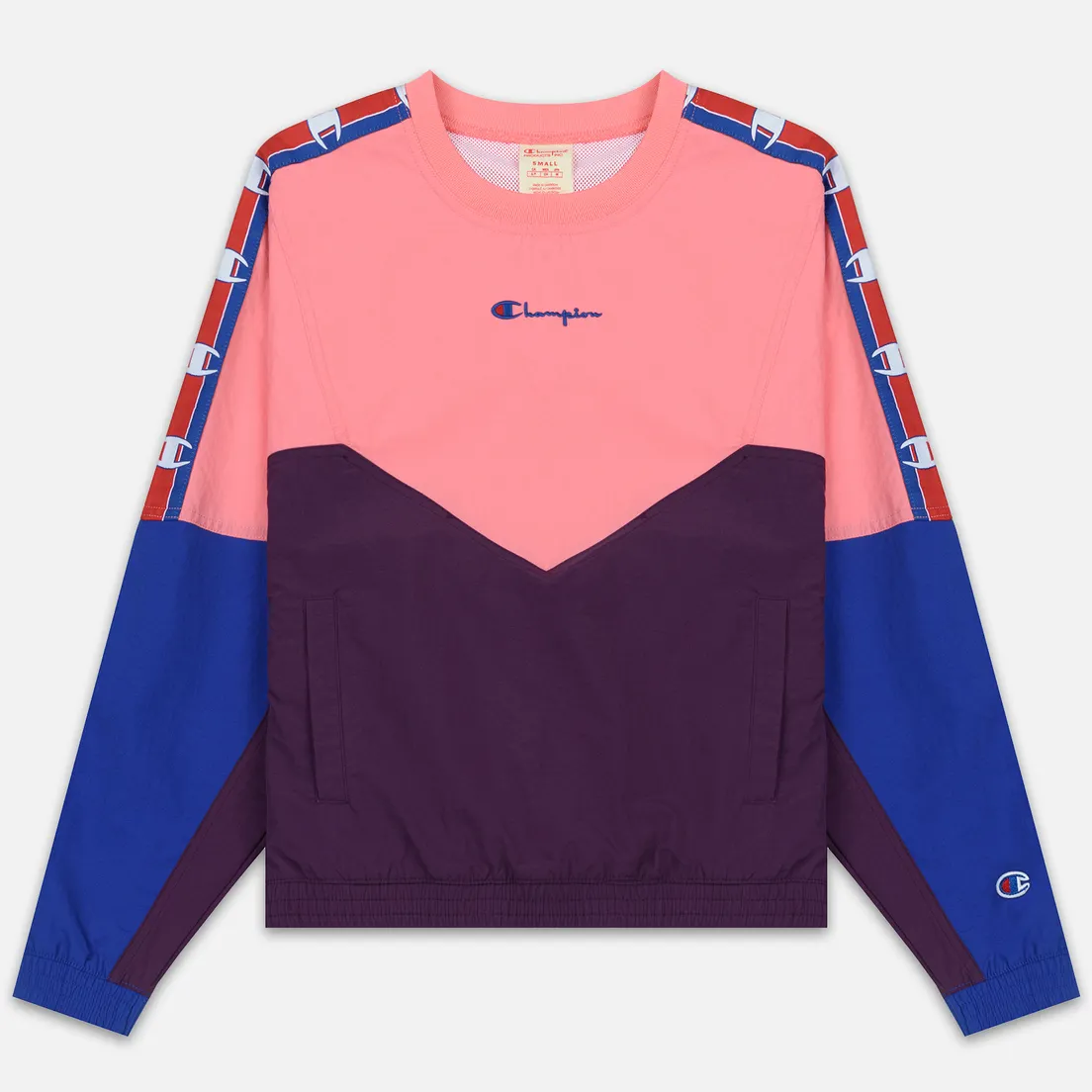 Champion Reverse Weave Женская толстовка Peached Feel Crinckle Water Repellent Crew Neck