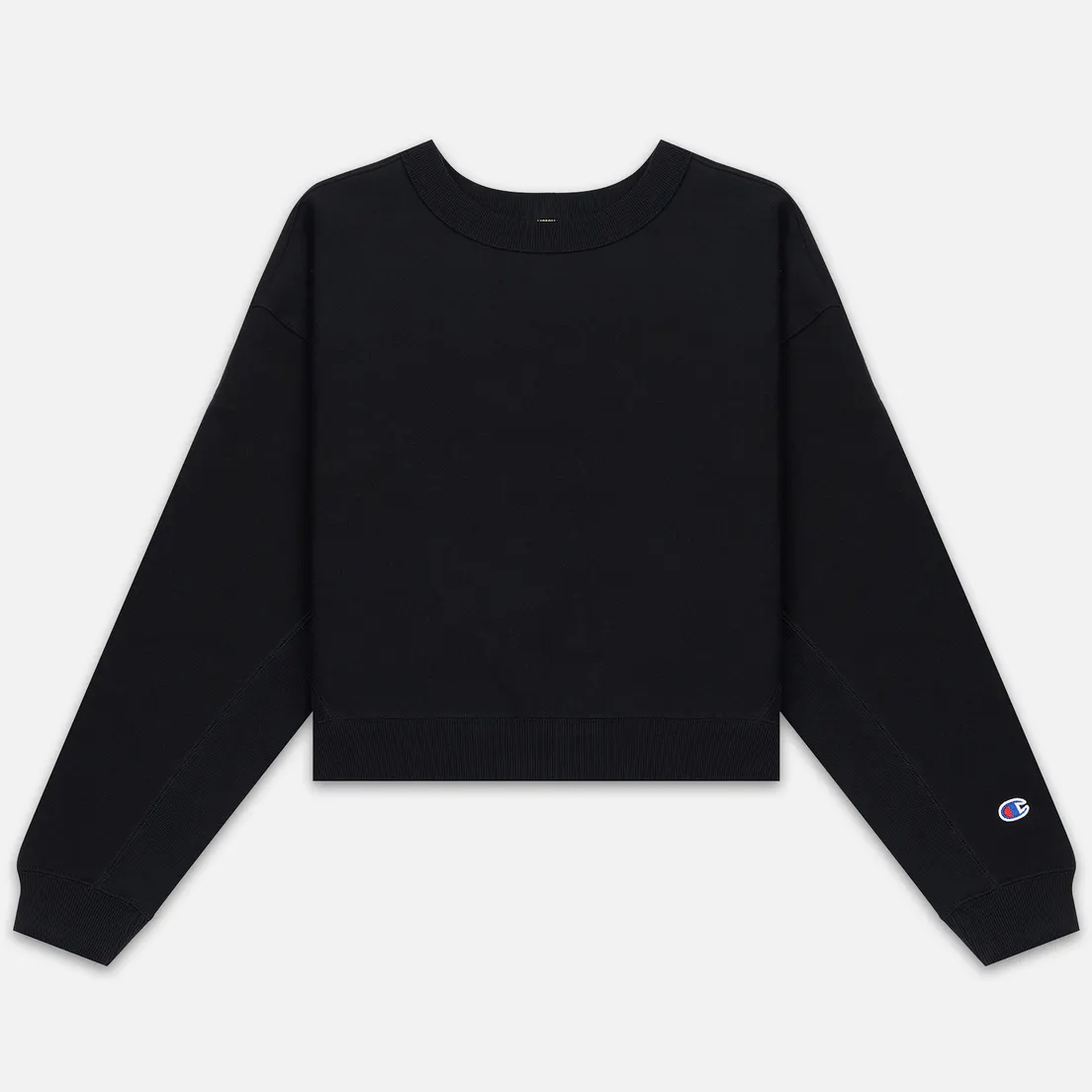 Champion Reverse Weave Женская толстовка Sleeve Logo Crew Neck