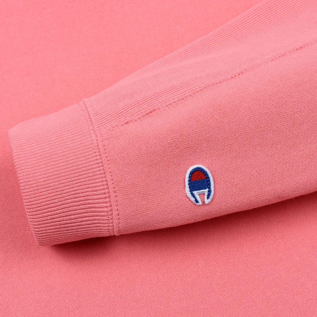 Champion Reverse Weave Женская толстовка Sleeve Logo Crew Neck