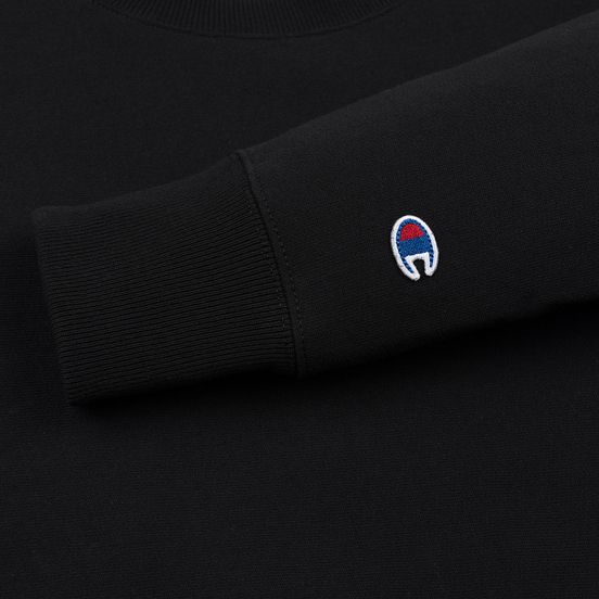 Женская толстовка Champion Reverse Weave Small Script Crew Neck Black