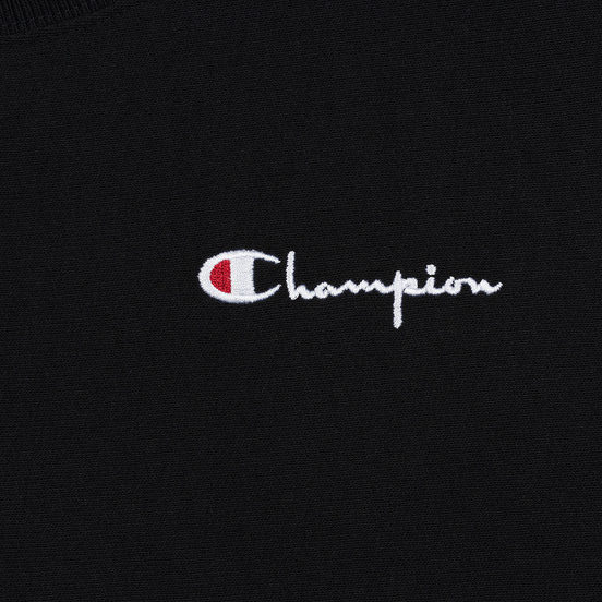 Женская толстовка Champion Reverse Weave Small Script Crew Neck Black