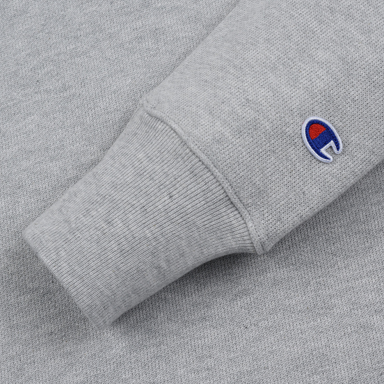 Женская толстовка Champion Reverse Weave Small Script Hooded Light Grey