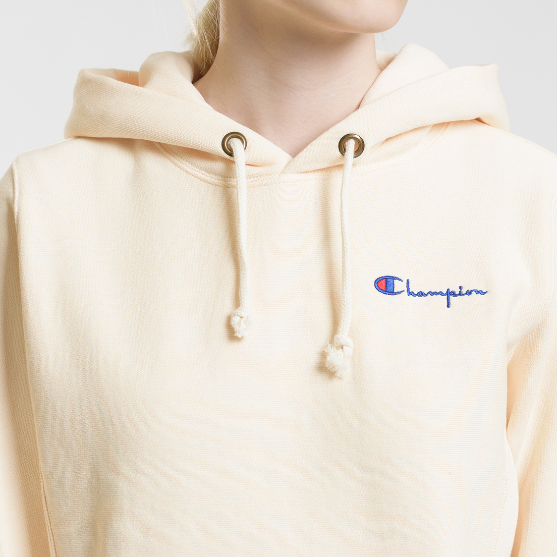 Champion Reverse Weave Женская толстовка Small Script Logo Hoodie