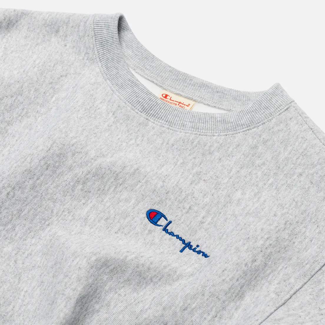Champion Reverse Weave Женская толстовка Small Script & Logo Sleeve Crew Neck