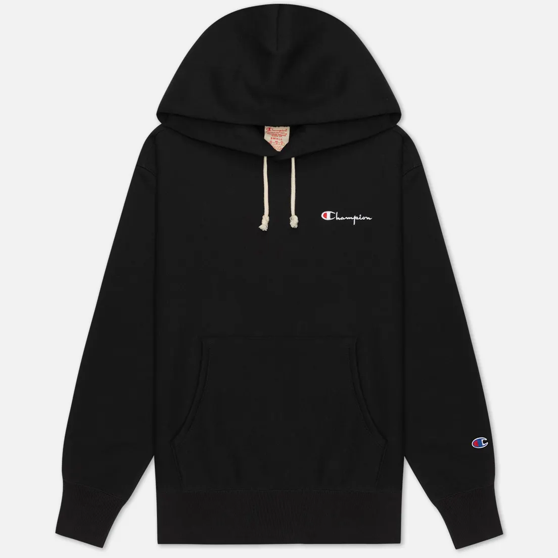 Champion Reverse Weave Женская толстовка Small Script & Logo Sleeve Hoodie